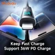 Перехідник (адаптер) Mcdodo Digital display USB-C to Lightning PD 36W Connector OT-6100 - зображення 5