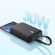 Павербанк с беспроводной зарядкой Qi 15W Baseus Magnetic Mini Edition 10000mAh 30W 2в1 QC3.0+PD3.0 (P1002210B113-00) Black - изображение 2