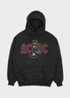 Чоловіче худі MODNO з рок принтом "AC/DC" L Чорний (HD004-004-2-333-F-BL-M) - зображення 1