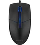 Мышь A4Tech N-530 Black, USB (синяя подсветка) - изображение 1