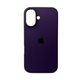 Защитный чехол-накладка Silicone Full Case AA Open Cam для Apple iPhone 16 Berry Purple (FullOpeAAi16-59) - изображение 1
