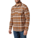 Сорочка тактична 5.11 Tactical Lester Flannel Plaid Long Sleeve Shirt Dark Earth Plaid 2XL (72532-1039) - изображение 3