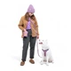 Шлея для собак Alpha 360 Woolly Wolf Mauve Mix S - зображення 3