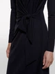 Платье миди осеннее женское Sisley 4NQXLV066-100 L Черное (8056256540243) - изображение 5