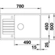 Мойка кухонная Blanco - BLANCO 527397 ZIA XL 6 S Compact - изображение 3