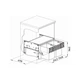 Система сортировки отходов Blanco - 526207 SELECT II Compact 60/2 - изображение 2