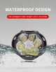 2 передні фари світлодіодних LED 6 SMD для мотоцикла білий - зображення 6