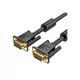 Кабель мультимедийный VGA 15M-15M 1.5m ferrite Vention (DAEBG) - изображение 1