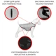 Куртка-накидка для собак Collar Леопард S - зображення 4