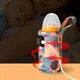 Портативный подогреватель для детской бутылочки чехол-нагреватель от USB Розовый Power - изображение 8