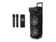 Акустическая переносная колонка ZXX-9292 60Вт 10» 72х43х34см TWS/FM/USB/TF/SD/BT/REC/EQ/LED/2MIC черный - изображение 1