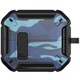 Защитный чехол Deexe Camouflage Case для Samsung Galaxy Buds 3 / Buds 3 Pro / Buds 3 FE - Blue - изображение 2