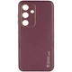 Кожаный чехол Xshield для Samsung Galaxy S23 FE (Бордовый / Plum Red) (175988) - изображение 2