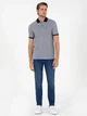 Поло длинное мужское Pierre Cardin G021SZ011-000-2072838(lacivert) L Темно-синее (8683857791714) - изображение 4