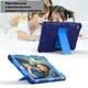 Чохол ARM Standart Apple iPad New 5 (9.7") 2017 протиударний з відкидною підставкою Bue/Light Blue - зображення 6