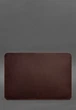 Шкіряний чохол BN для MacBook 14 дюйм, бордовий Crazy Horse - изображение 5
