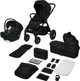 Универсальная коляска 3 в 1 Lionelo Layla Black Onyx (LO-LAYLA 3IN1 BLACK ONYX) - изображение 14
