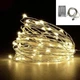 Гирлянда Роса 10м, проволка на батарейках+ USB: 100 LED, теплый белый (a29warmwhite) - изображение 2
