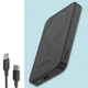 Повербанк Power Bank 20W портативная батарея для телефона 5000 mAh, Черный - изображение 1