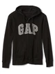 Худи на блискавці Gap Zip Arch Logo Hoodie Color: True Black S - изображение 4