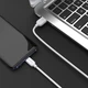 Кабель для зарядки Borofone BX14 LinkJet USB-Type-C, 1 м, 2.4 A, цвет белый - изображение 4