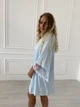 Халат женский шелк-Армани Felisiya Lingerie Голубой 91-051 М (2000002869016) - изображение 11