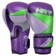 Перчатки боксерские детские PU HARD TOUCH Pro (размер 4oz, Фиолетово-салатовый) (BO-7709_Фиолетово-салатовый) - изображение 1