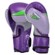 Перчатки боксерские детские PU HARD TOUCH BO-7709 (размер 4oz, цвет фиолетовый-салатовый) - изображение 2