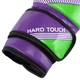 Перчатки боксерские детские PU HARD TOUCH BO-7709 (размер 4oz, цвет фиолетовый-салатовый) - изображение 5