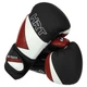 Рукавички боксерські PU HARD TOUCH BO-7709 (розмір 4oz, колір чорний-білий) - зображення 6