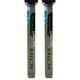 Лыжи беговые подростковые в комплекте с палками Zelart SK-0881-130B (l-лыж-130см, l-палки-110см, PVC чехол, крепление регулируемое, цвет черный-синий-желтый) - изображение 3