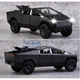 Коллекционная моделька Tesla Cybertruck металлическая машинка игрушка с подсветкой фар и звуковыми эффектами 18 см Черный (6080327) - изображение 8