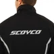 Мотодождевик раздельный куртка и штаны SCOYCO RC10 (PL, водонепроницаемая и светоотражающая ткань, сетчатая подкладка, XL, цвет черный) - изображение 14