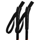 Лыжи беговые подростковые в комплекте с палками Zelart SK-0881-140B (l-лыж-140см, l-палки-120см, PVC чехол, крепление регулируемое, цвет черный-салатовый-оранжевый) - изображение 7