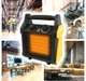 Електричний нагрівач Climative PTC EHP-3Y 3 кВт до 30 м² вентилятор термостат регульований рівень потужності жовтий - зображення 10