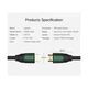 Кабель UGREEN HD101 HDMI Round Cable 2 метра - штекер штекер папа папа (10129) - изображение 6