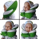 Детская подушка для автокресла, коляски Baby Travel Elite Pillow, (Ontario Baby) ART-0000664, Зелёный - изображение 6