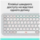 Клавиатура Logitech POP Icon Keys Bluetooth UA Off-White (920-013072) - изображение 2