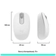 Мышка Logitech M196 Bluetooth Off-White (910-007460) - изображение 2