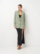 Куртка женская Zara 3423/649 XS Зеленая (03423649505014) - изображение 3