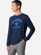 Лонгслів чоловічий Columbia Rockaway River Graphic LS Tee 2022191467 M Темно-синій (195981216530) - зображення 4