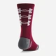 Набор мужских носков высоких Under Armour Perf Tech Nov 3pk Crew 1379515-625 XL (45-46) Черный/Бордовый/Оранжевый (196886397997) - изображение 4