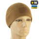 Шапка M-Tac Watch Cap Elite фліс (320г/м2) з липучкою Coyote Brown S - зображення 3