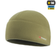 Шапка M-Tac Watch Cap фліс Polartec Tan S - зображення 4