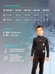 Термобелье детское с шапкой RAPTOR KIDS 9652 Rough Radical 116-122 см Черный 73204 - изображение 3