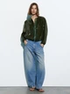Куртка женская Zara 3221/008 S Зеленая (03221008504025) - изображение 5