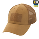 Бейсболка M-Tac тактична з сіткою Elite Flex Coyote Brown S/M - зображення 4