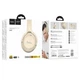 Наушники HOCO W37 Sound Active Noise Reduction BT headset |BT5.3, AUX, 33h| gold - изображение 3