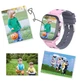 Детские умные смарт часы c GPS Smart baby watch QS16 с камерой прослушкой сим картой Розовый - изображение 2