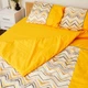 Простынь на резинке Бязь Sun Ray Желтый 90*190&nbsp;высота 25 см - изображение 9